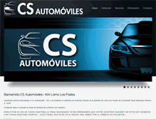 Tablet Screenshot of csautomoviles.com